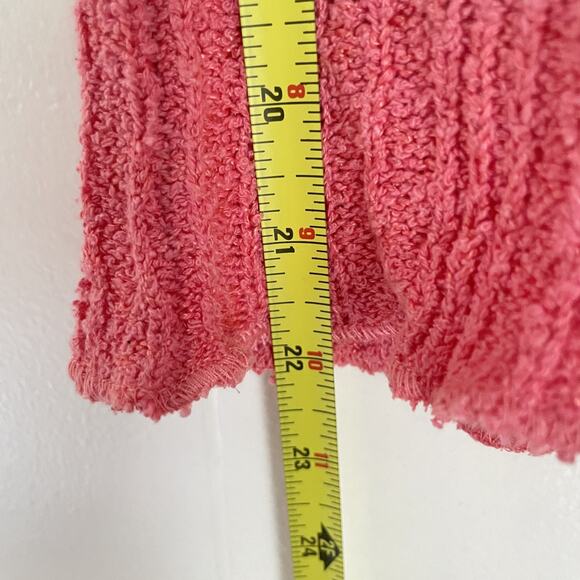 Y2K Knit Top M Floral Appliqué Silk Linen Festival Fairy Coquette Cottage Boho - Picture 3 of 7